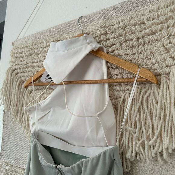 NWT: Blithe LA Side Slit Open Back Maxi Dress - Picture 13 of 15